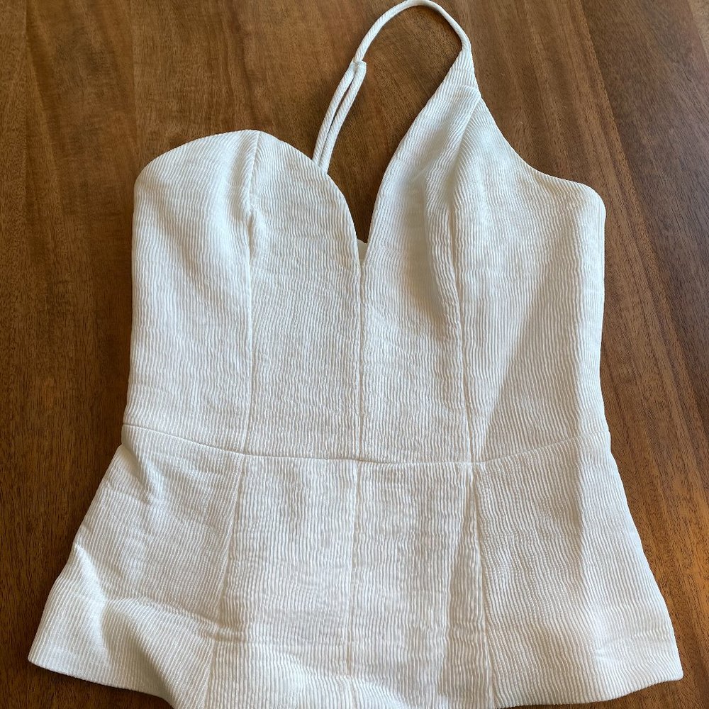 C/MEO One shoulder cross over top